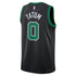 Black Pro Basketball Fan Jersey Tatum  | Standard Fit Alternate Team Apparel Celtics