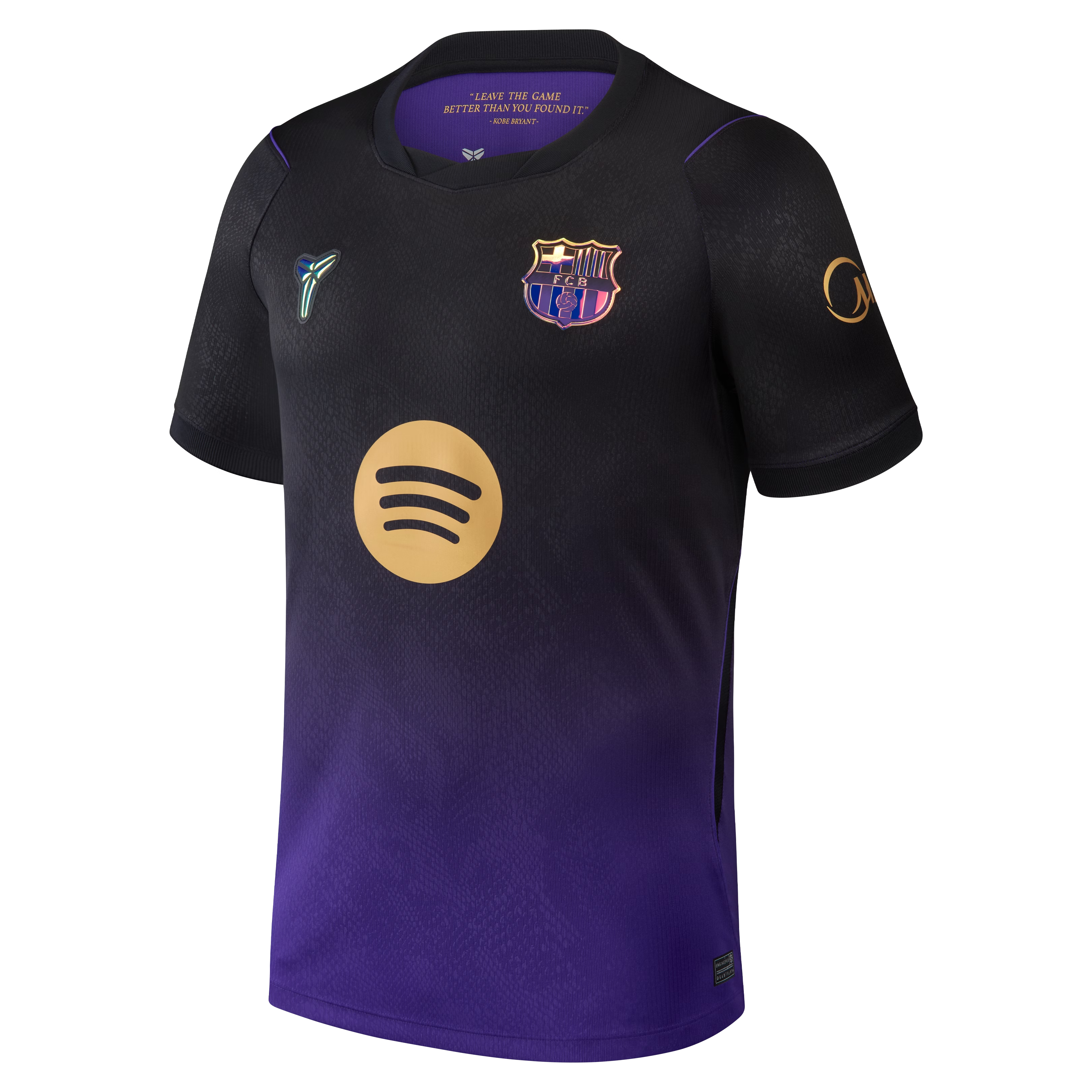 Black & Purple Gradient Soccer Jersey – Barcelona Style 2026/27 (Yamal #10)