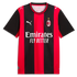 Black and Red Stripe Home Fan Soccer Jersey Polisic | Athletic Apparel Milan