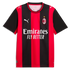 Black and Red Stripe Player Home Soccer Jersey Modrić | Athletic Apparel Milan