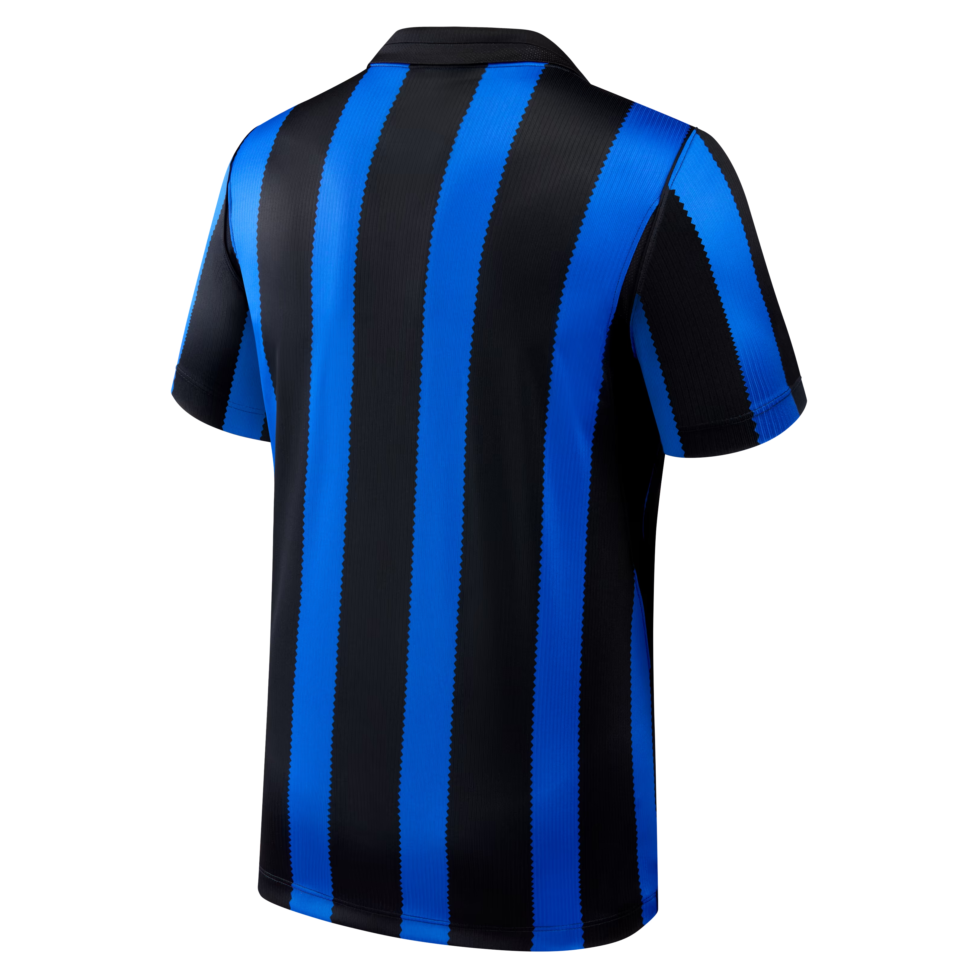 Blue Swatch-Inspired Stripe Home Fan Soccer Custom Jersey | Athletic Apparel Inter Milan