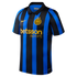 Blue Swatch-Inspired Stripe Home Fan Soccer Custom Jersey | Athletic Apparel Inter Milan