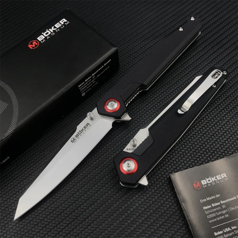 Boker Plus Art Knife: Ultra-Light 50g Slimline G10 & 440C Steel