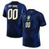 Brazil National Team Jordan Brand 2026 Away Match Custom Jersey - Blue