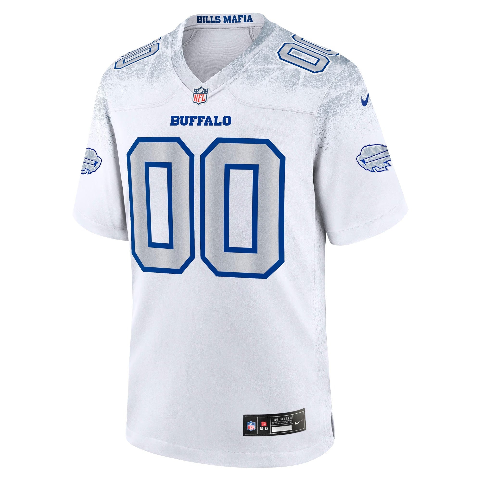 Buffalo Bills Nike 2025 Rivalries Collection Custom Game Jersey - White - Jersey Teams World