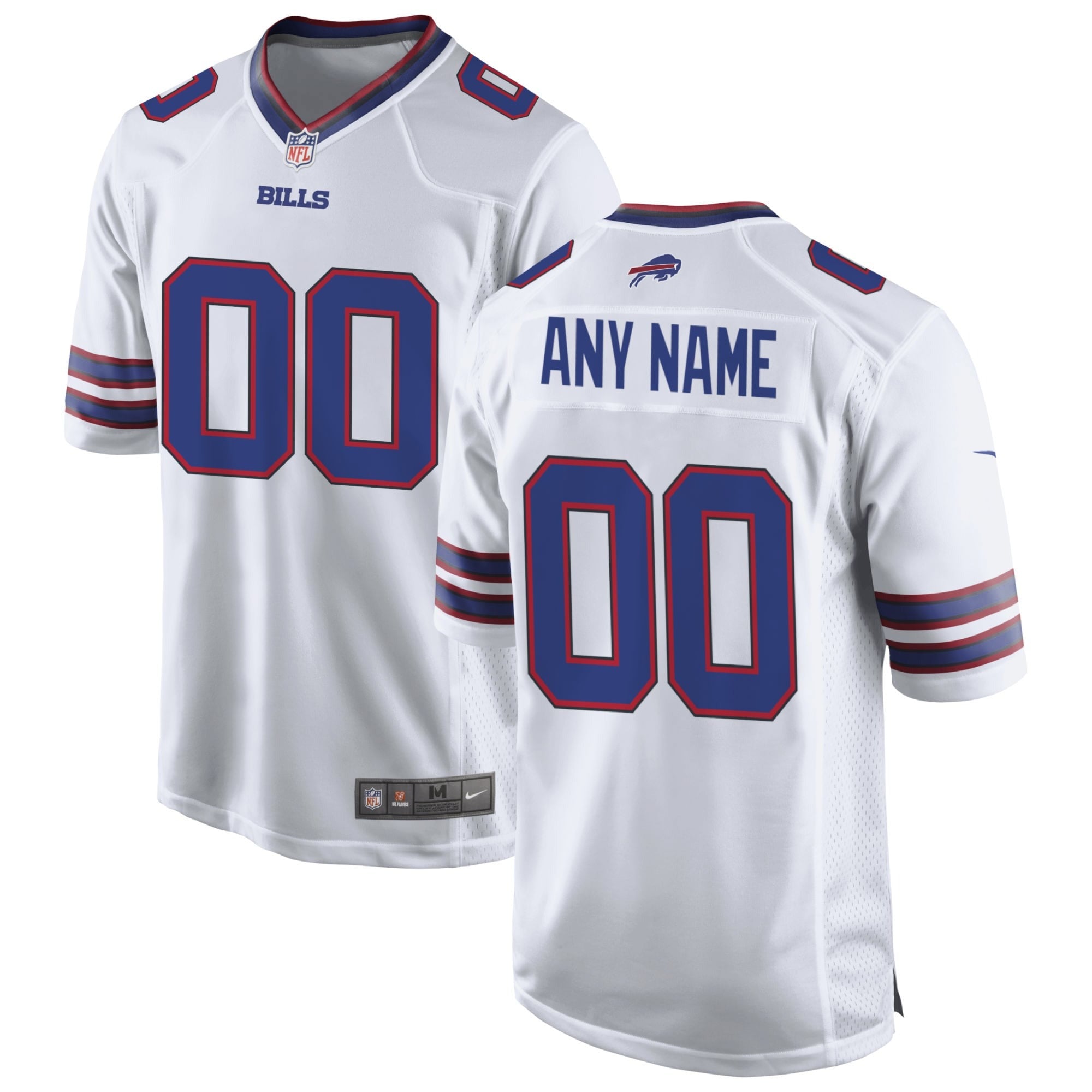 Buffalo Bills Nike Custom Game Jersey - White - Jersey Teams World