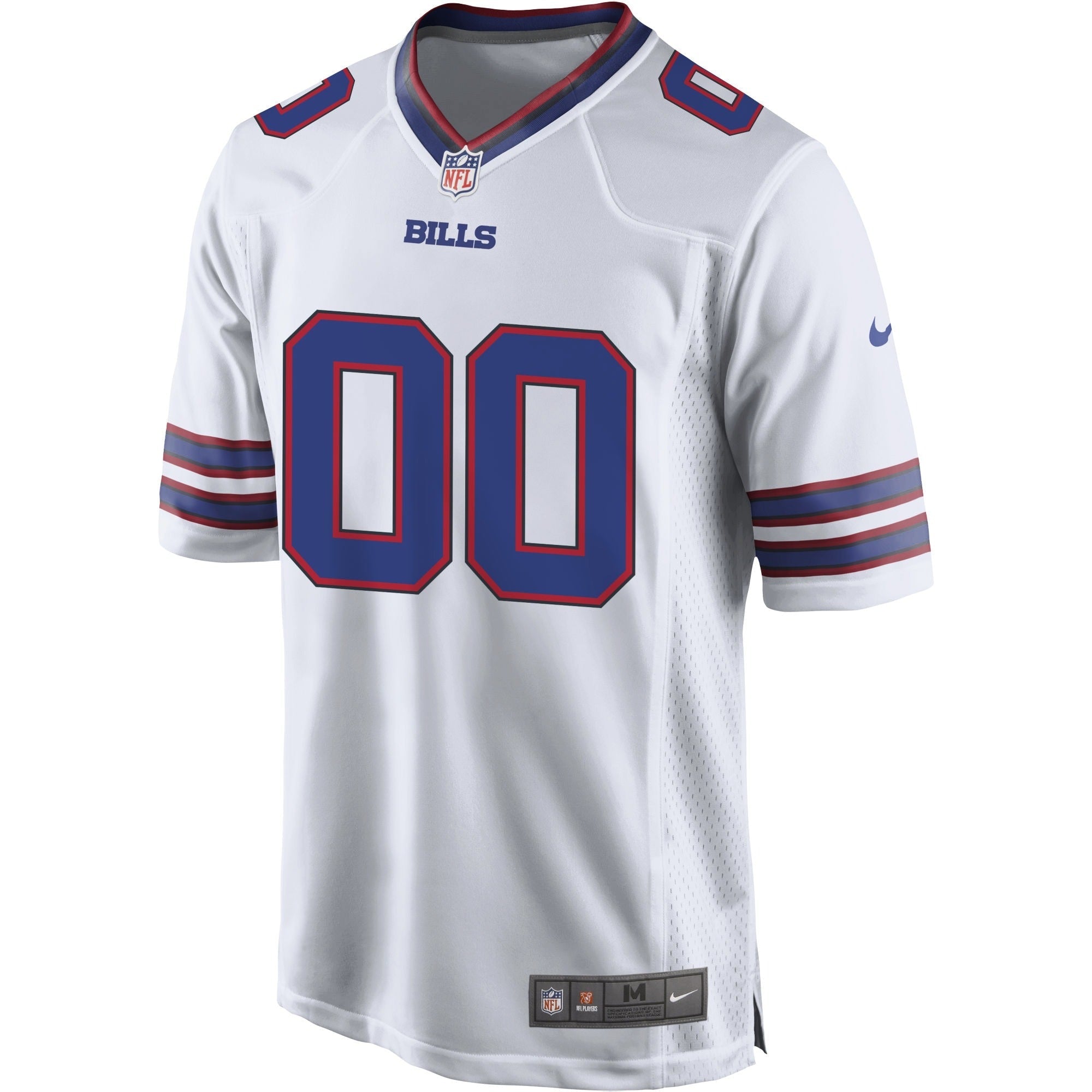 Buffalo Bills Nike Custom Game Jersey - White - Jersey Teams World