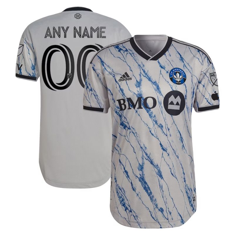 CF Montreal Gray Unisex Shirt 2023/24 Secondary Custom Jersey - Jersey Teams World