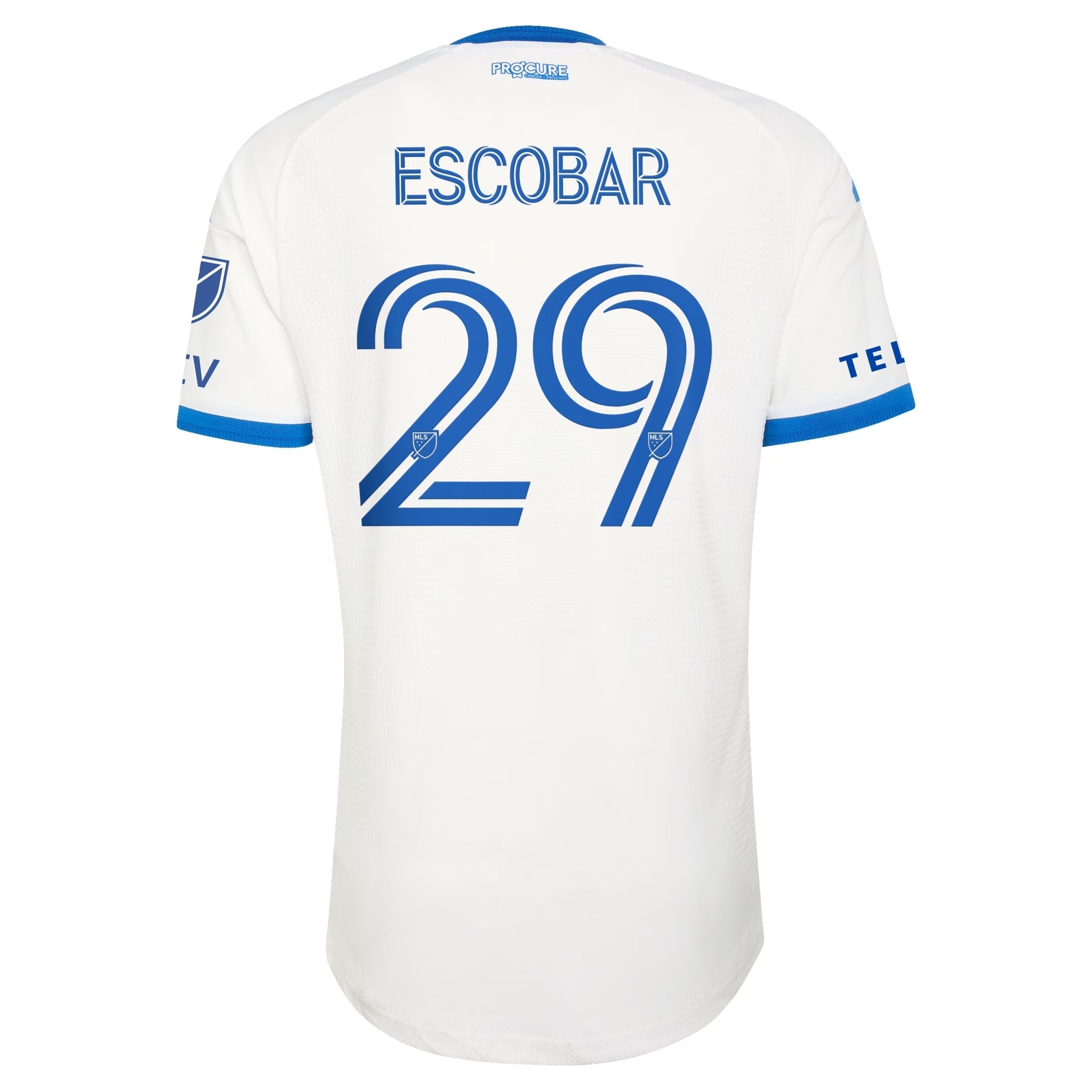 CF Montréal // adidas Franco Escobar #29 Official 2026 The Procure Jersey – White