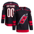 Carolina Hurricanes Unisex Alternate Primegreen Pro Personalized Jersey - Black - Jersey Teams World
