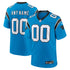 Carolina Panthers Nike Alternate Custom Game Jersey - Blue - Jersey Teams World