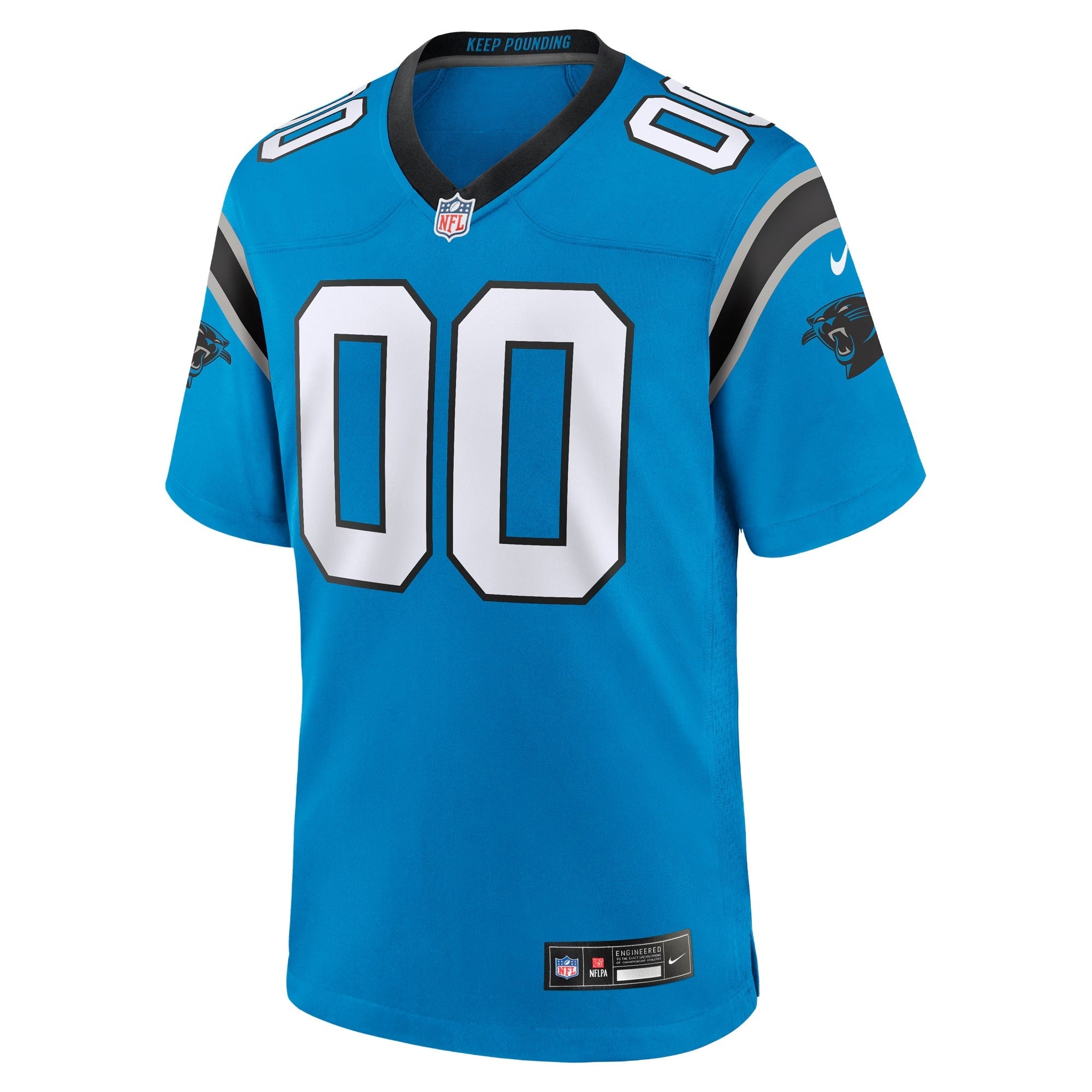 Carolina Panthers Nike Alternate Custom Game Jersey - Blue - Jersey Teams World