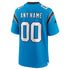 Carolina Panthers Nike Alternate Custom Game Jersey - Blue - Jersey Teams World