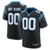 Carolina Panthers Nike Custom Game Jersey - Black - Jersey Teams World