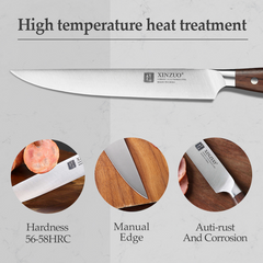 Chef Knife Germany 1.4116 Stainless Steel 5PCS For Kitchen