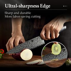 Chef Knife Japanese Style VG10 Damascus For Kitchen