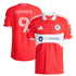 Chicago Fire // adidas Hugo Cuypers #9 Official 2026 Forever Red On-Field Patch Jersey – Red