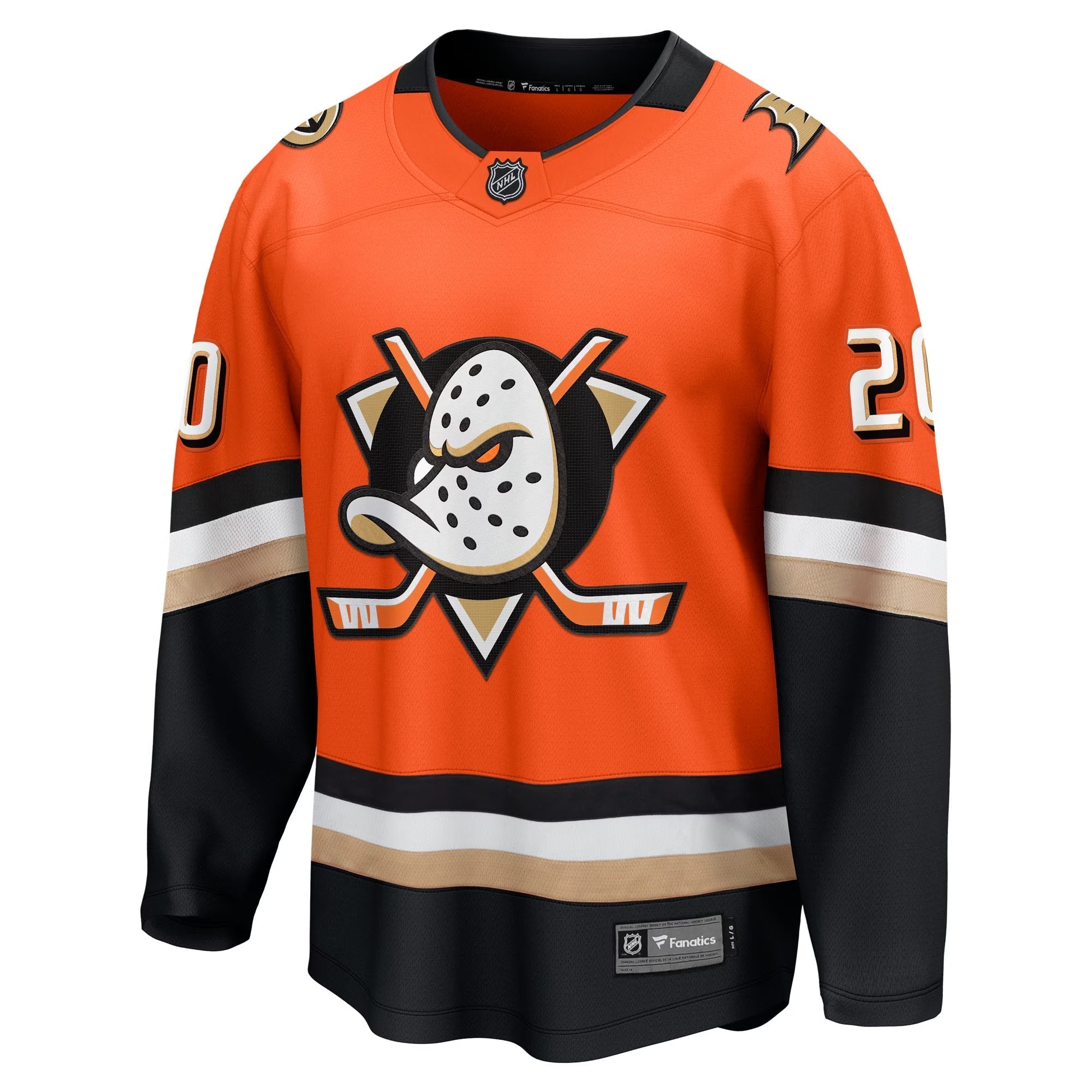 Chris Kreider Anaheim Ducks Fanatics Home Breakaway Jersey – Orange