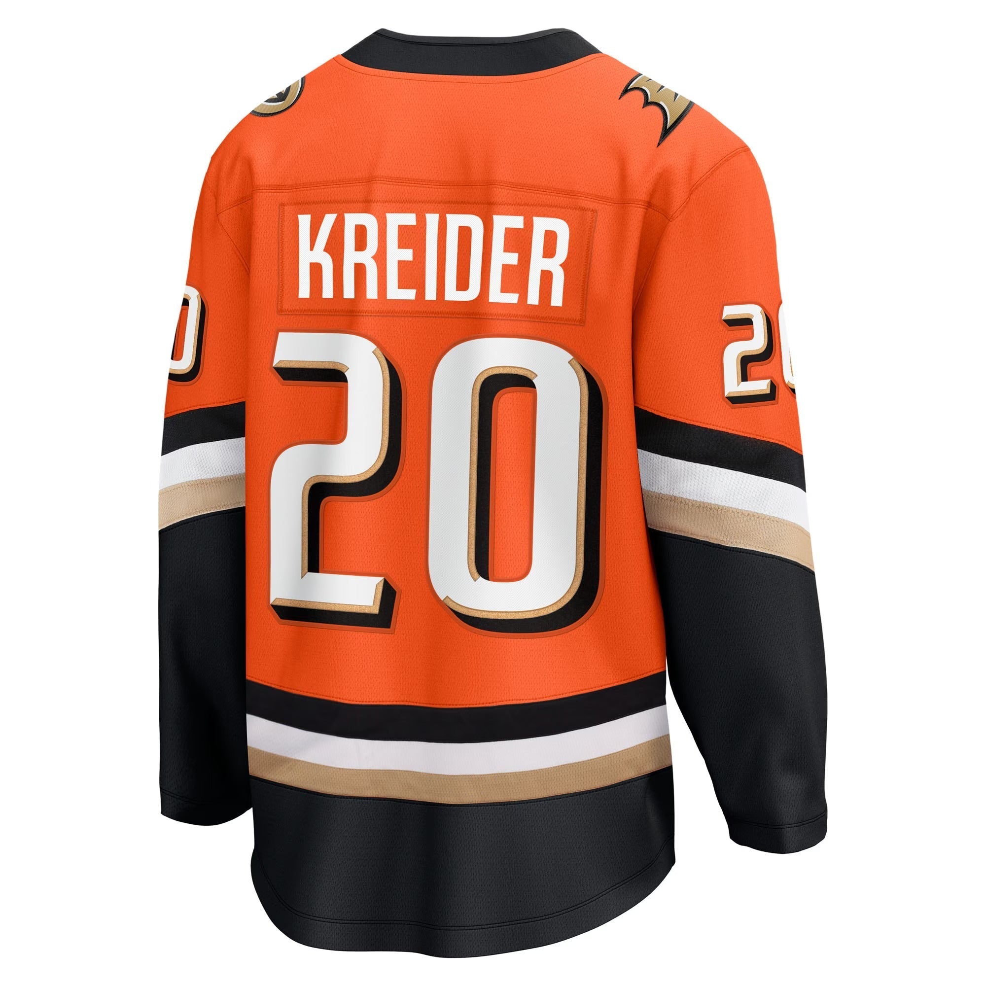 Chris Kreider Anaheim Ducks Fanatics Home Breakaway Jersey – Orange
