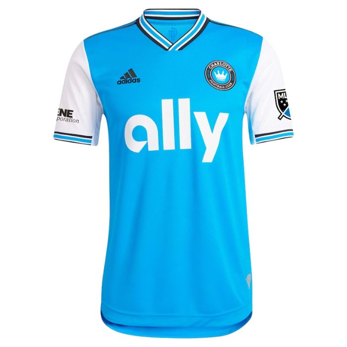Christian Fuchs Charlotte FC  2022 Primary Player Jersey - Blue - Jersey Teams World