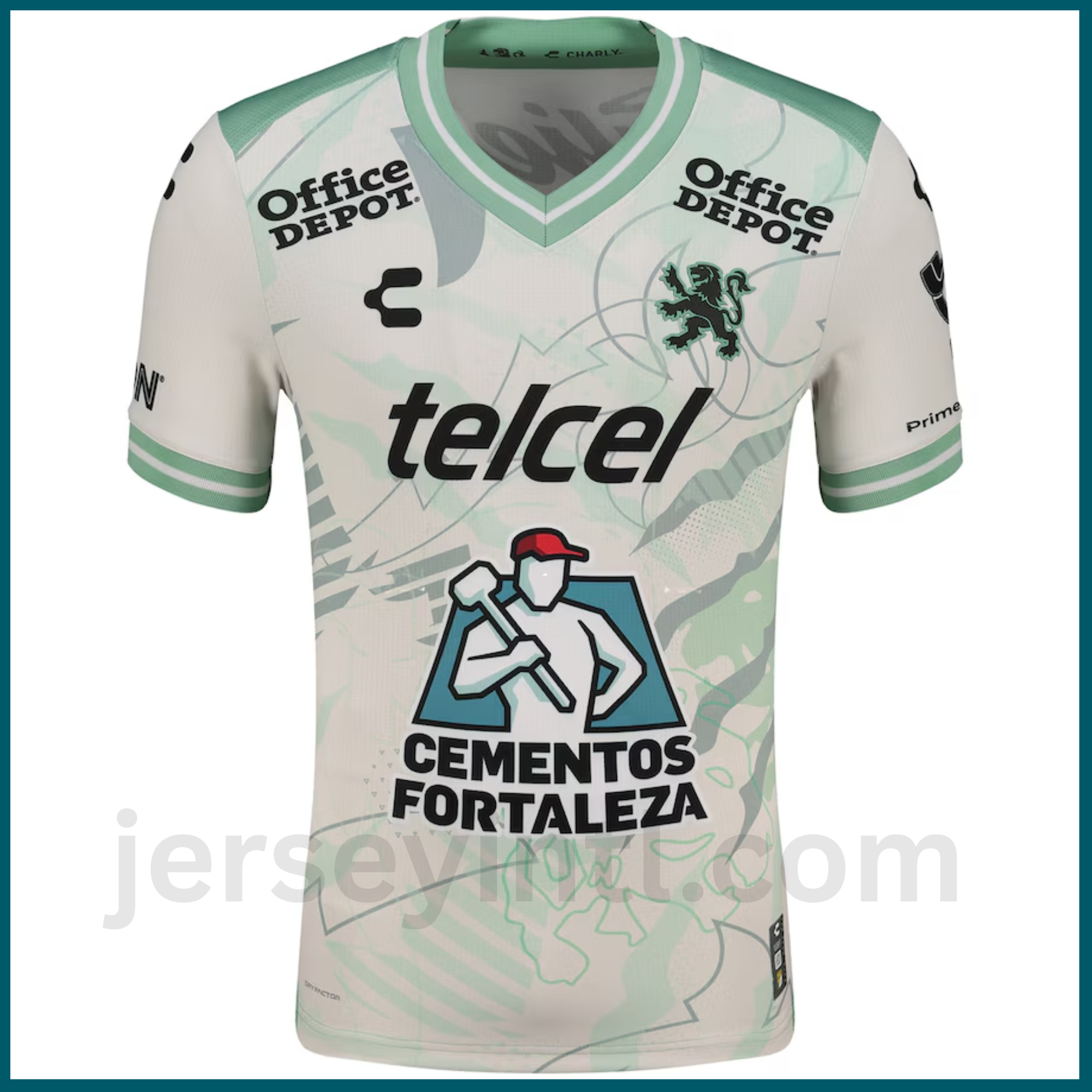 Club León 2025/26 Away Authentic Jersey by Charly – Men's Soccer Jersey – White