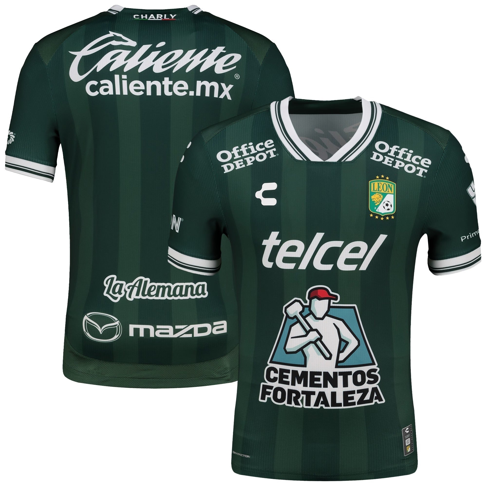 Club Leon Charly Fan Edition Football Jersey | Shop Club Leon Charly Soccer Shirt Online