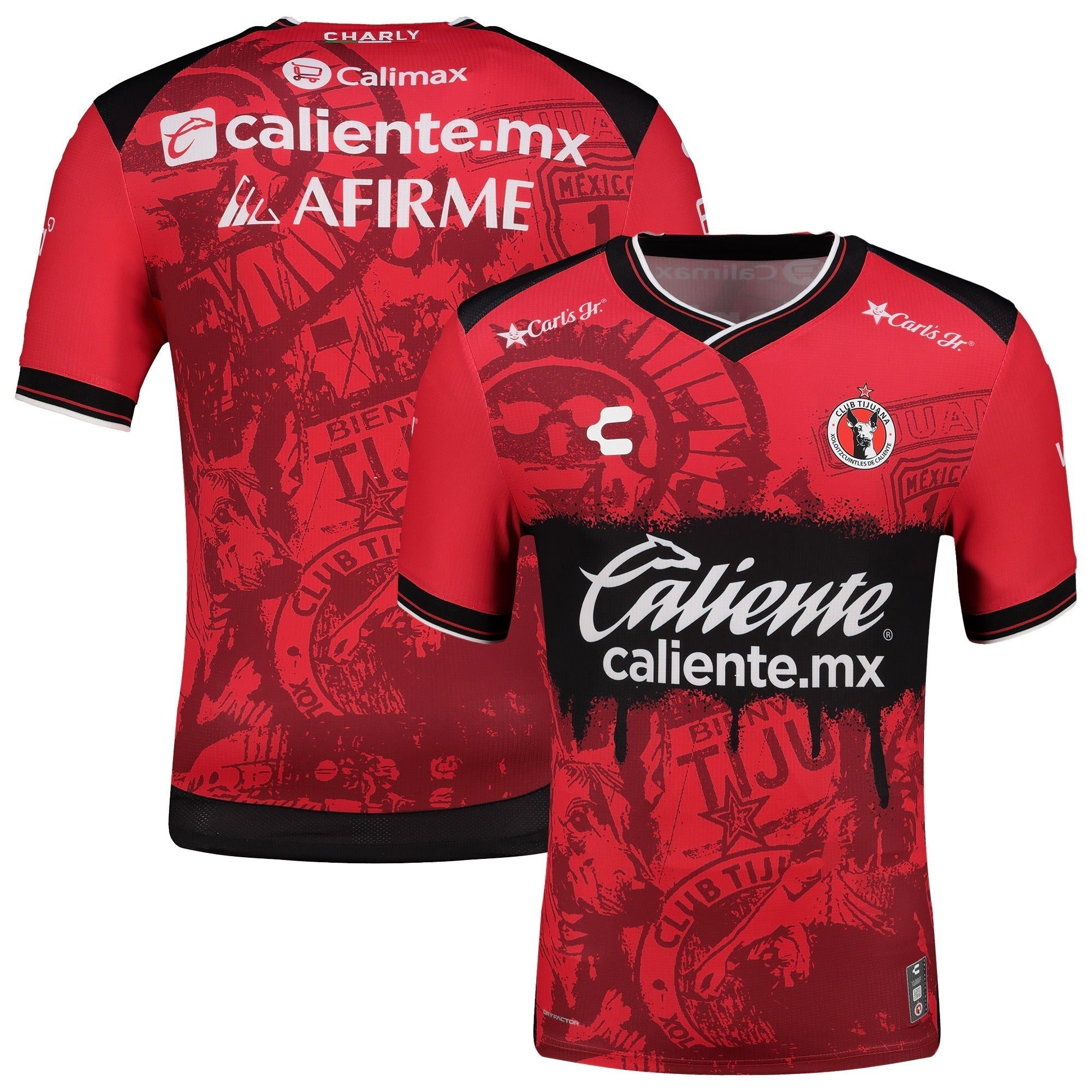Club Tijuana Charly Fan Edition Football Jersey | Shop Club Tijuana Charly Soccer Shirt Online