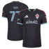 Colorado Rapids // adidas Darren Yapi #77 Official 2026 Colorful Colorado On-Field Patch Jersey – Black