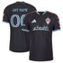 Colorado Rapids // adidas Official 2026 Colorful Colorado On-Field Patch Custom Jersey – Black
