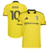 Columbus Crew // Diego Rossi #10 Official 2026 The Crafted for Excellence On-Field Patch Jersey – Yellow
