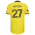 Columbus Crew // Maximilian Arfsten #27 Official 2026 The Crafted for Excellence On-Field Patch Jersey – Yellow
