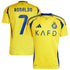 Cristiano Ronaldo Al-Nassr FC adidas Shirt 2024/25 Home Player Authentic T-shirt - Yellow