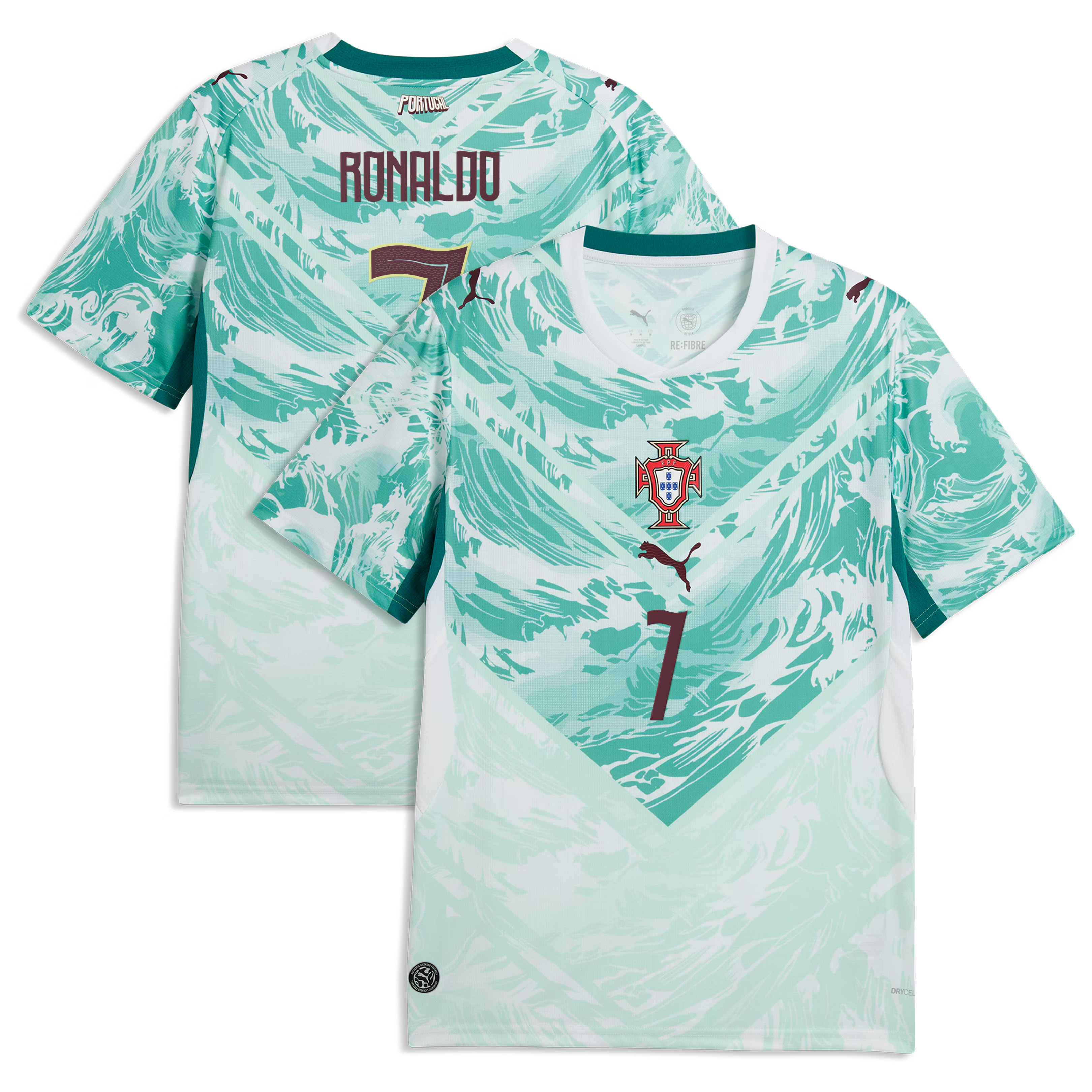 Cristiano Ronaldo #7 Portugal National Team 2026 Away Jersey - Puma White
