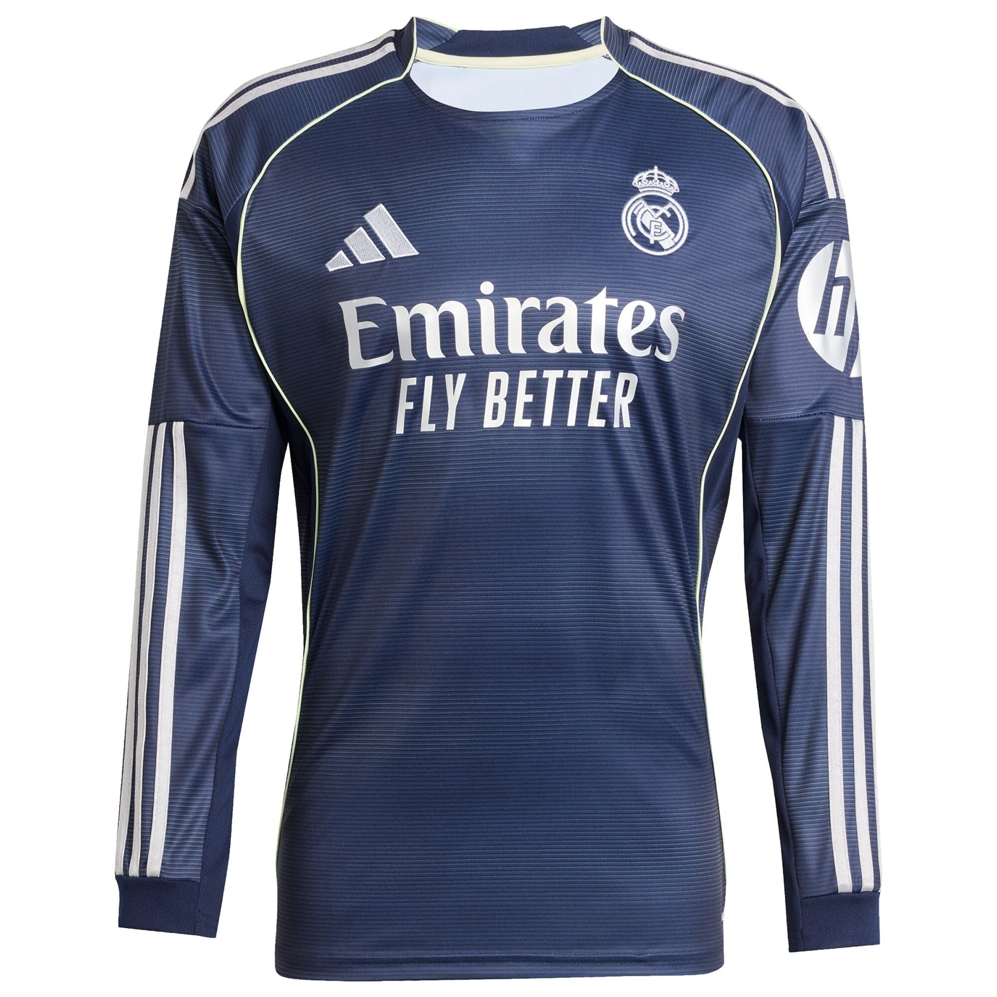 Cristiano Ronaldo 7 Real Madrid adidas 2025/26 Home Long Sleeve Player Jersey - Blue