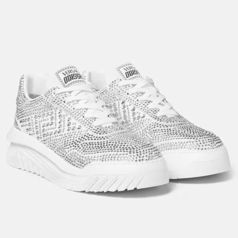 Crystal Odissea Luxury sneakers White - Nevada Shoe