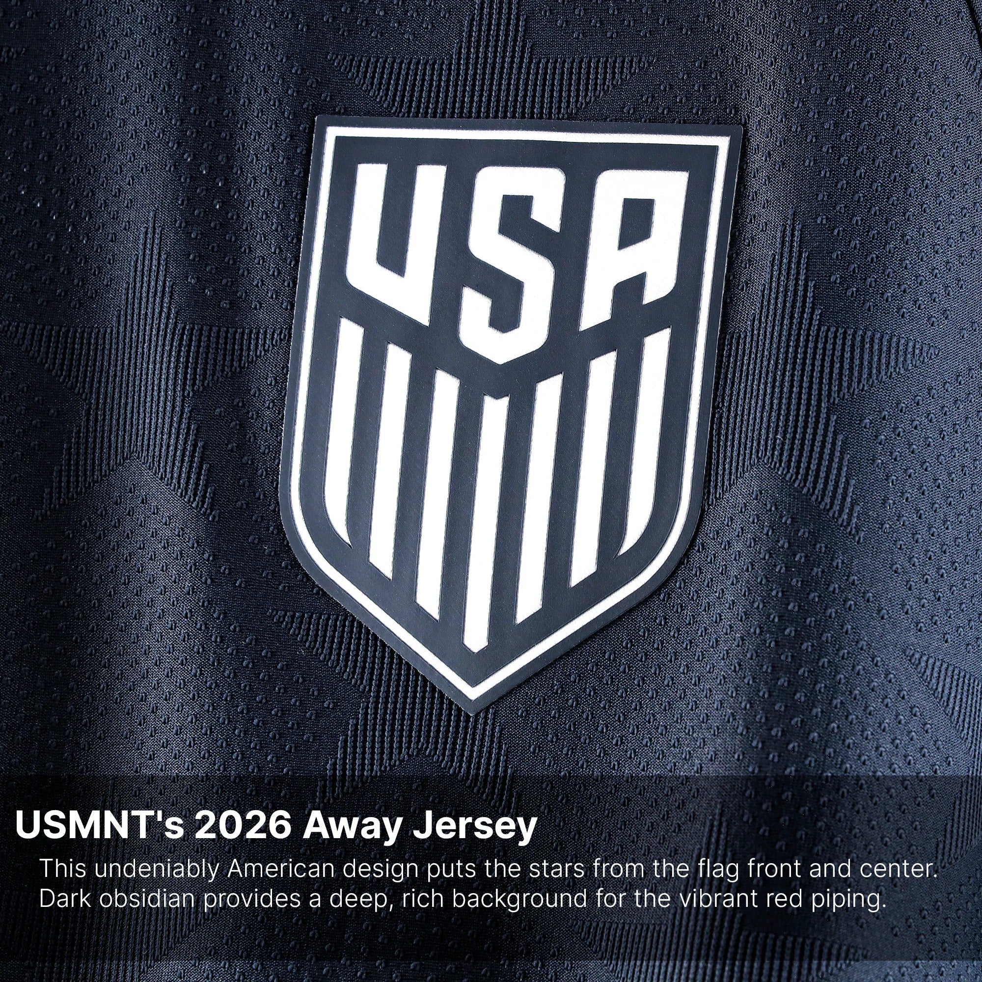 Custom 2026 Away-Design Graphic Top –  Blue Shirt – Star Pattern Print (USA)