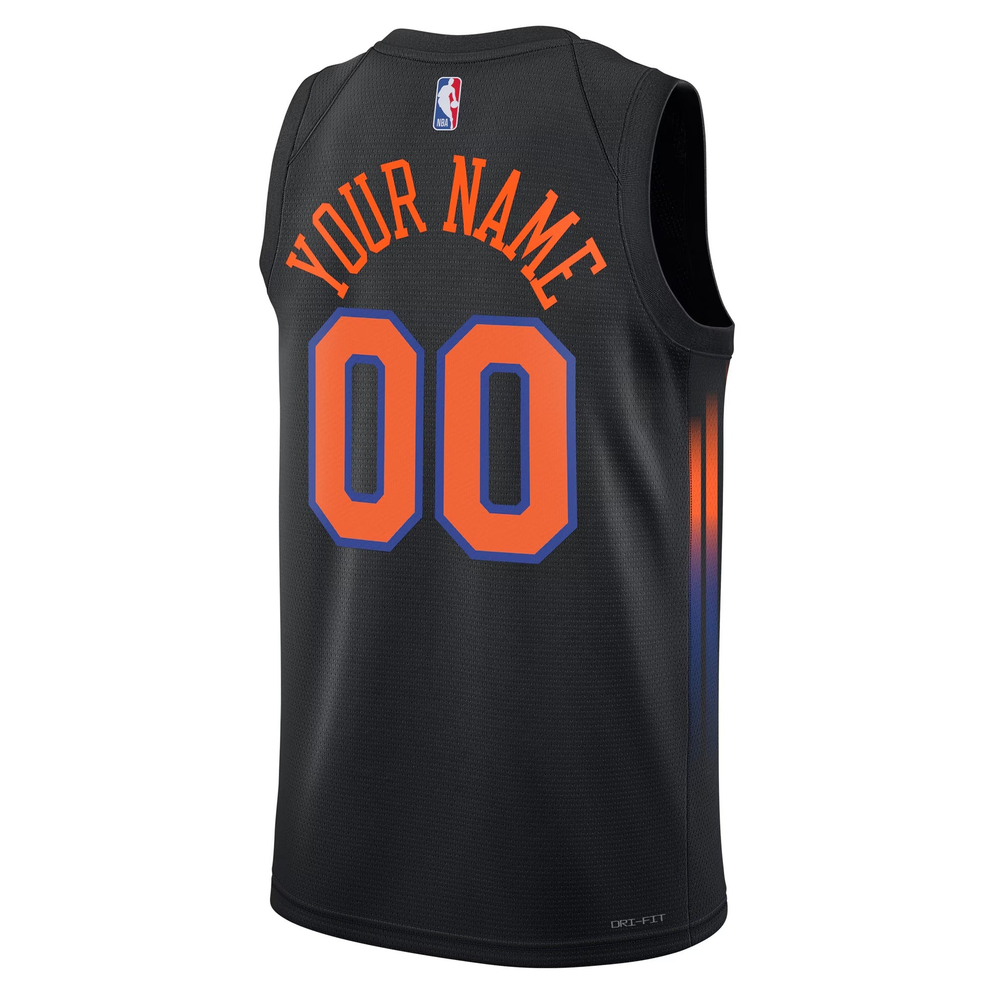 Custom New York Basketball Jersey – Statement Black Edition – Personalized