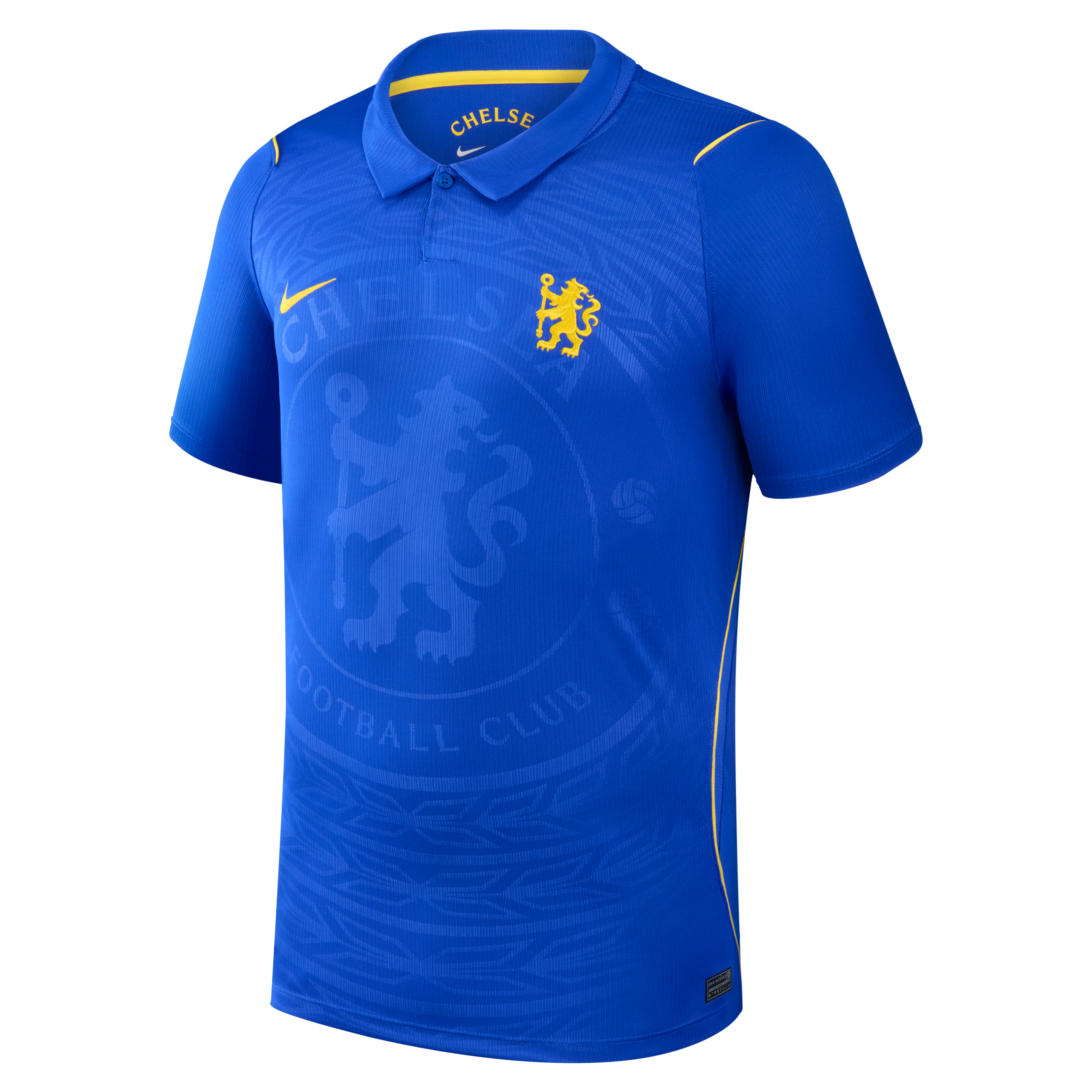 Custom Royal Blue & Gold Athletic Soccer Jersey – London Style 2026/27 Edition