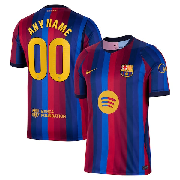 Custom Red & Blue City Edition Soccer Jersey – Barcelona Style