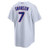 Dansby Swanson Chicago Cubs Nike Player Authentic T-shirt - White