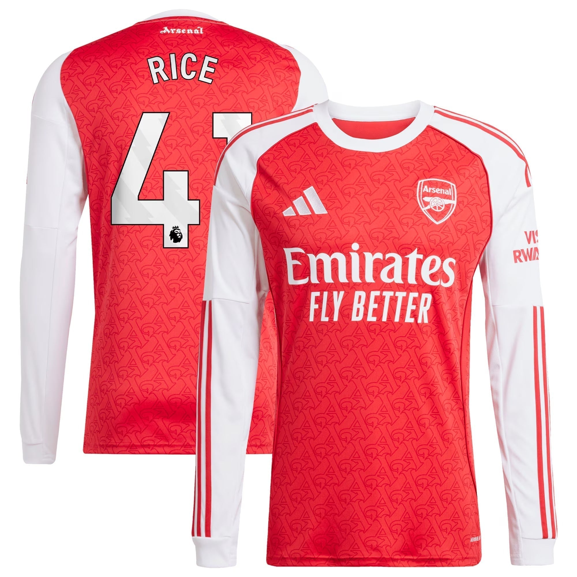 Declan Rice Arsenal Fan Edition Football Jersey | Shop Declan Rice ...