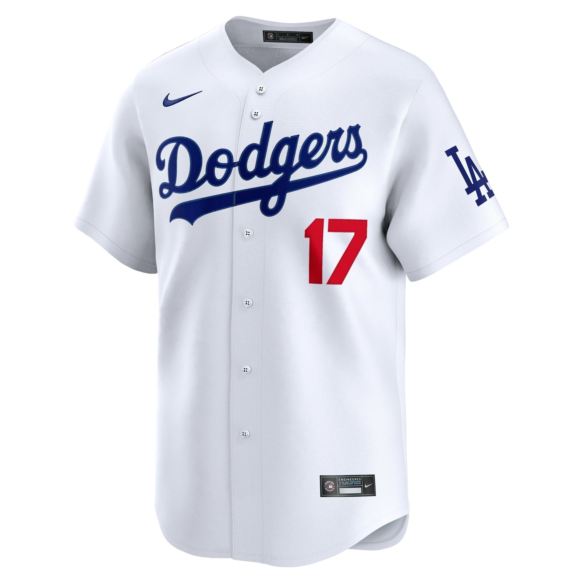 Elite Series Baseball Performance Dodgers Jersey - Home White Edition ( Ohtani #17)