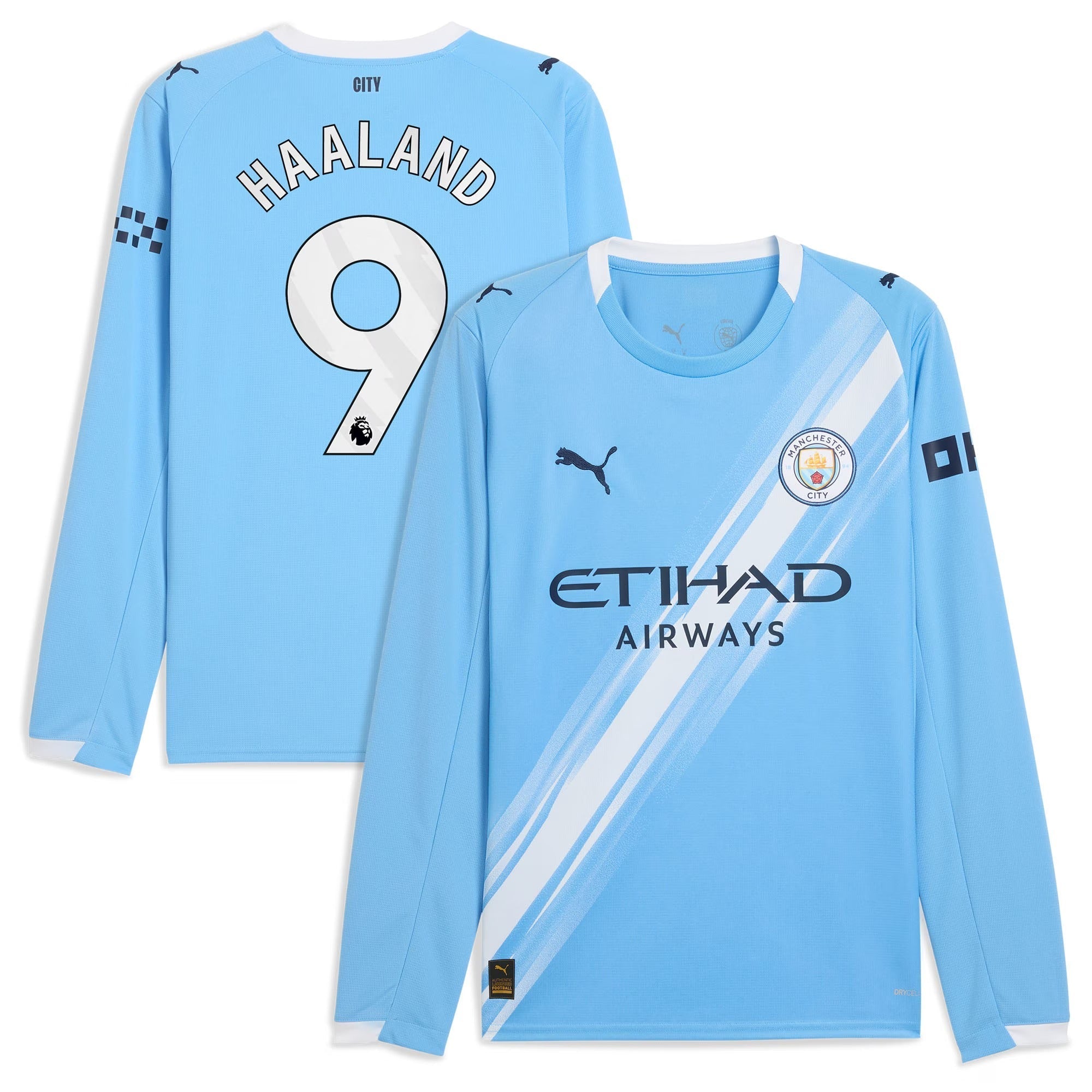 Erling Haaland Manchester City Fan Edition Football Jersey | Shop Erling Haaland Manchester City Soccer Shirt Online