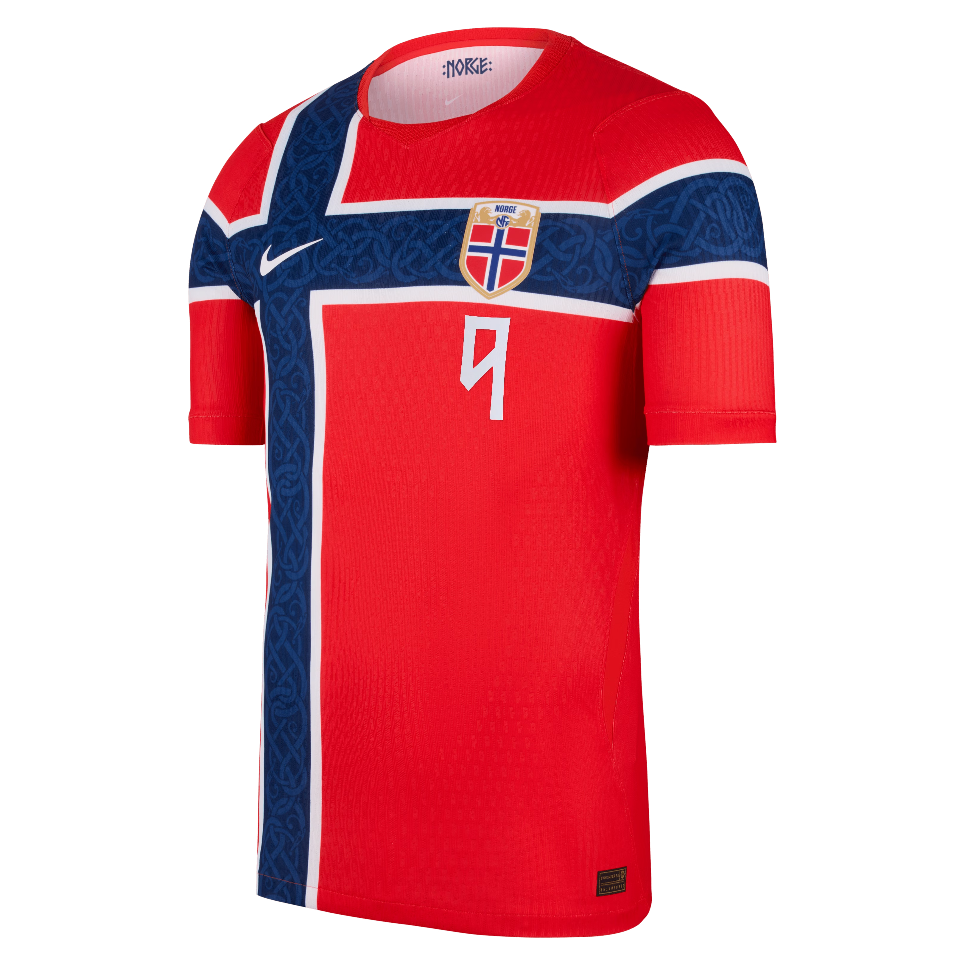 Erling Haaland Norway National Team Nike 2026 Home Match Replica Jersey - Red