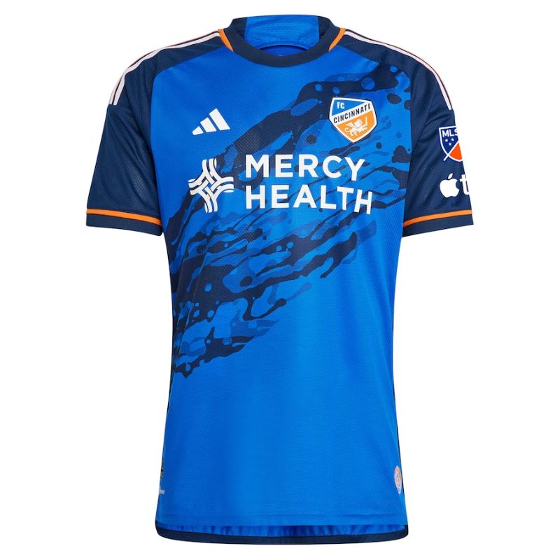 Matt Miazga FC Cincinnati  Unisex Shirt 2023 River Kit Player Jersey - Blue - Jersey Teams World