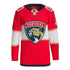 Florida Panthers Unisex Home Primegreen Pro Personalized Jersey - Red - Jersey Teams World