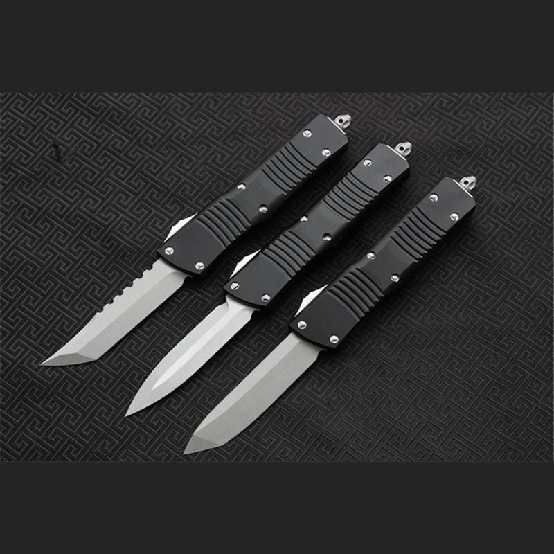 Hifinder knife Made Aluminum For camping hunting Black