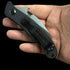 Emerson Elvia Tactical Flipper Knife – 2.75" 154CM Stainless Steel Hawkbill Blade – Textured G10 Handle Combat Folding Claw Knife