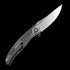 Shirogorov Quantum Folding Knife – 3.74" M390 Premium Steel Blade – Stonewashed TC4 Titanium Handle Flipper