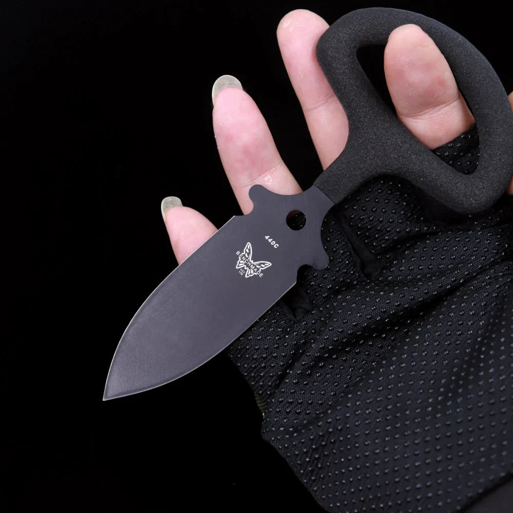 Benchmade 175 CBK Tactical Push Dagger – 2.36" 440C Stainless Steel Double-Edge Spear Point Blade
